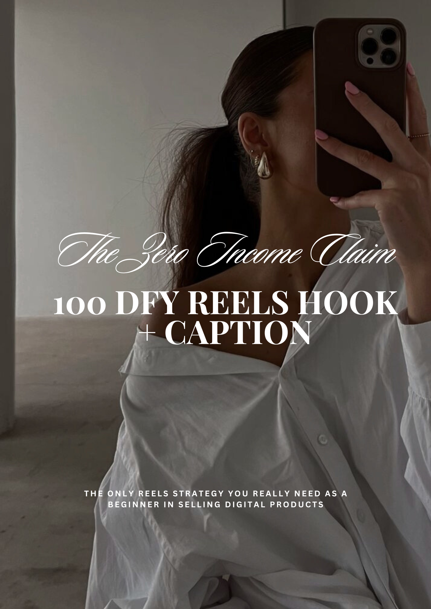 The Zero Income Claim - 100 Done For You Hooks & Captions (MRR + PLR)